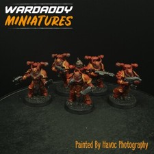Pro Painted Warhammer 40k chaos space marines legionaries  5 HP1 Games workshop