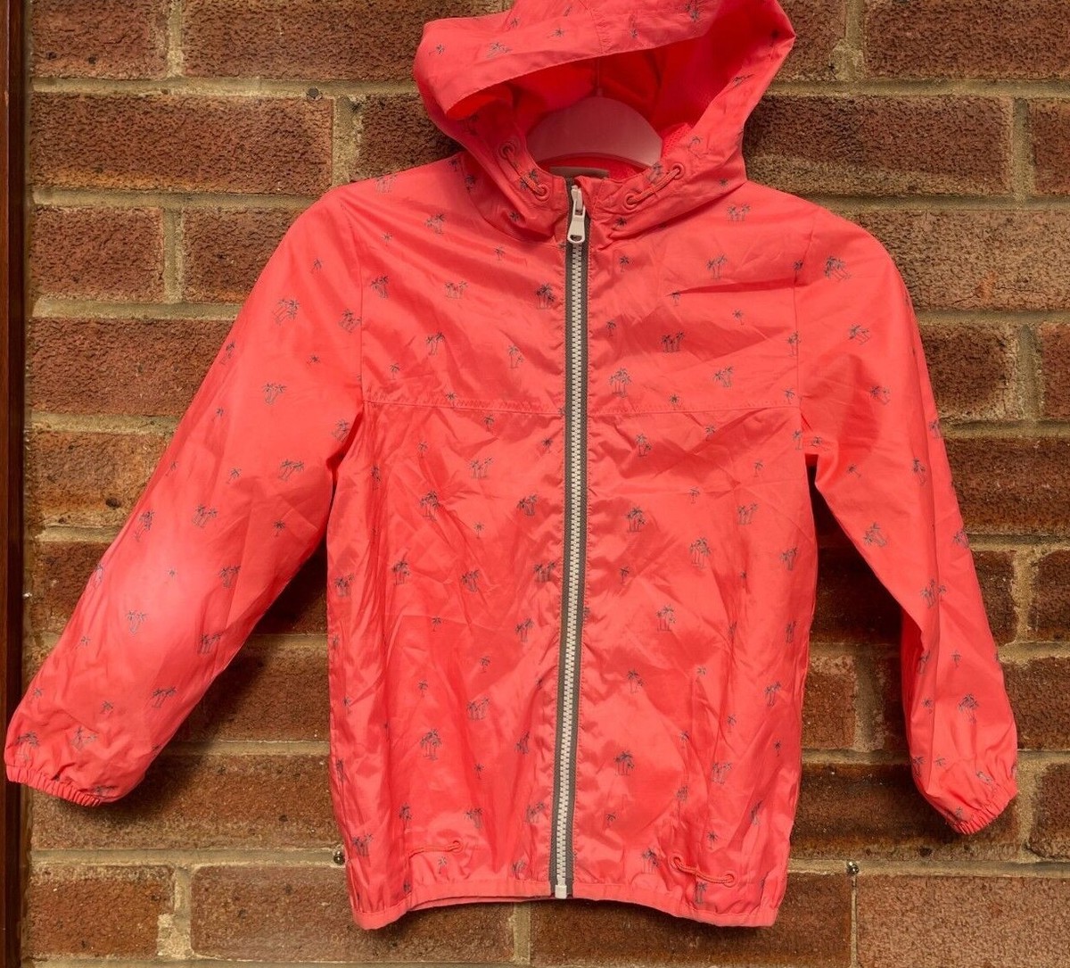 Next Baby Girl Pink Floral Raincoat Jacket Size Age Yrs Height