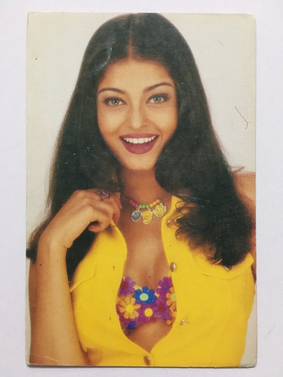 India AISHWARYA RAI Bollywood Film Movie Postcard (12642)