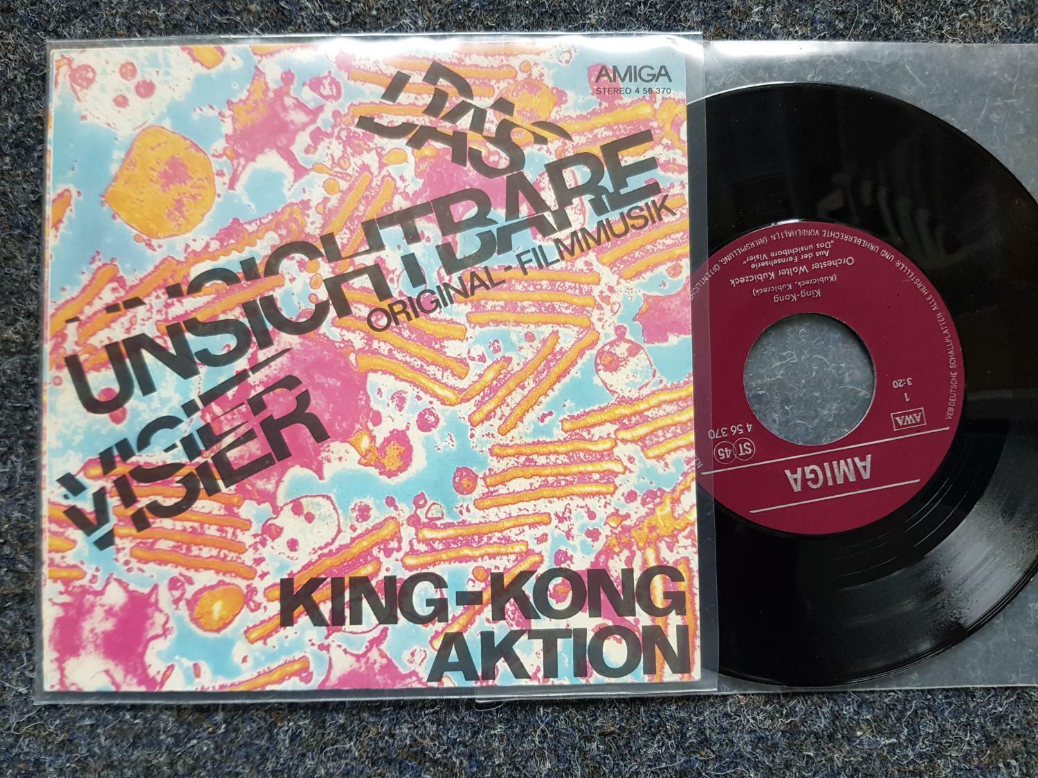 7"" Single Vinyl Walter Kubiczeck - King Kong/ Aktion