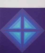 Luitpold Domberger, December, Screenprint, Signed and numbered in pencil