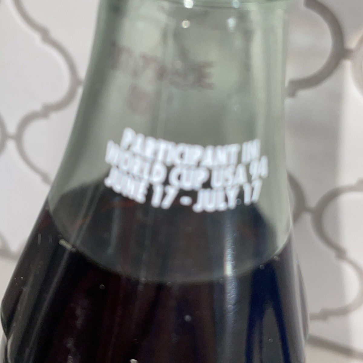 World Cup USA 94, Participant Argentina Flag, Coca-Cola 8 oz Coke