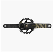 SRAM XX1 Eagle Carbon Boost 148 DUB Crankset Gold 170mm 34T