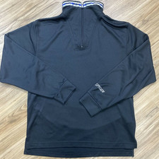 Spyder Shirt Womens Small Pullover Black Long Sleeve Top Quarter Zip