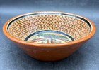 Jose Bernabe Tonala Petatillo Pottery Bowl Signed Mexican Folk Art 6.75" — photo 3