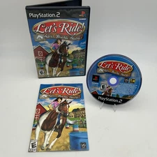 Let's Ride Silver Buckle Stables (Sony PS2, 2006) Tested & Works CIB W Manual