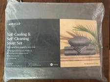 Miracle Made Self Cooling Cleaning stone CAL King Sheet Set 17" Deep