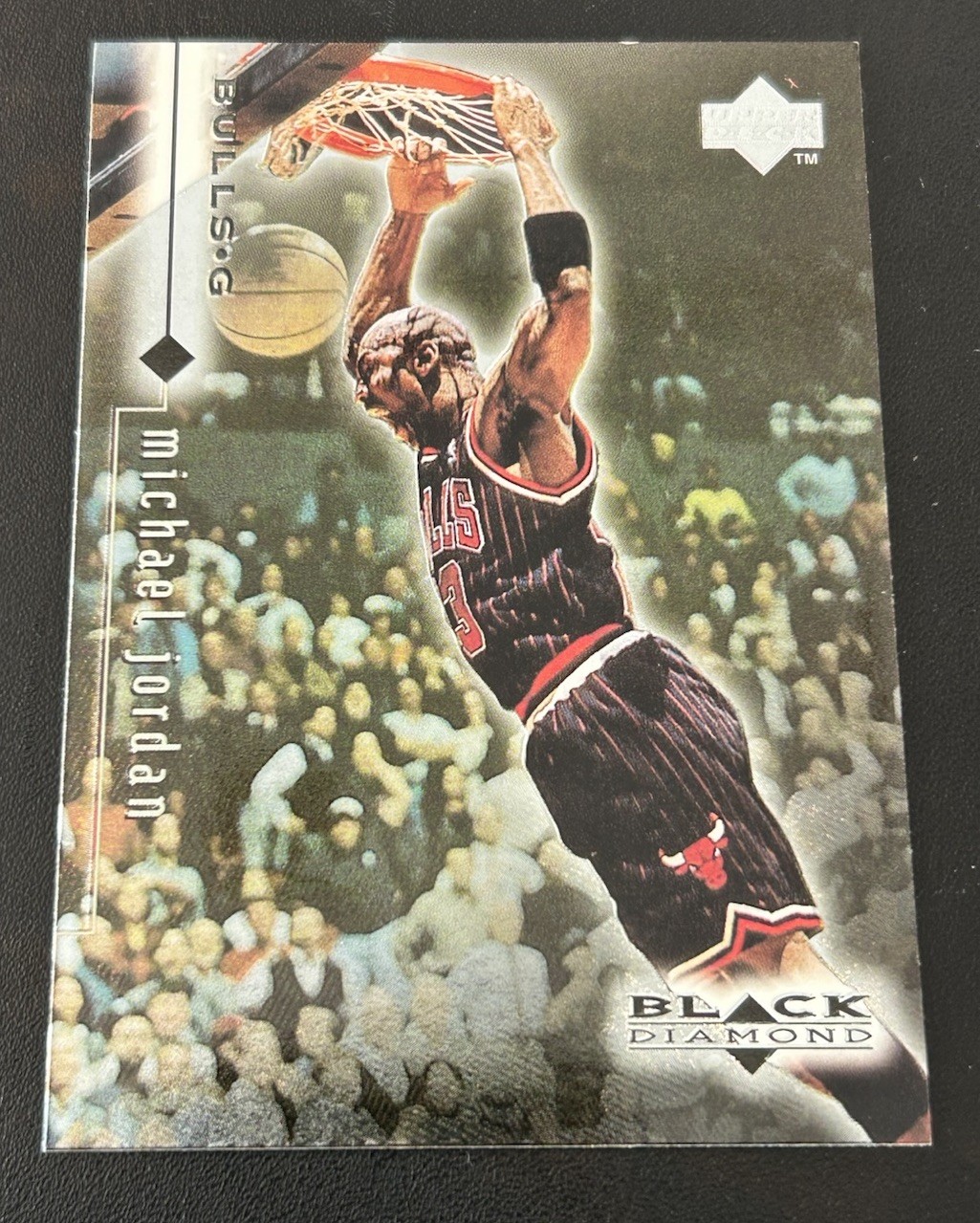 1998-99 Upper Deck Black Diamond Michael Jordan #11 Chicago Bulls