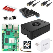 Raspberry Pi 5 8GB RAM Kit - Turbine Black Edition