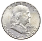 Choice Unc 1948 D Franklin Half Dollar Gem BU From Original Roll