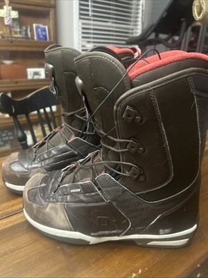 Salomon Snowboard Boots Dialogue Men s 10.5 Perf Black Red