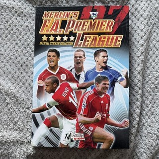 Merlin’s F.A. Premier League 07 Sticker Album Complete