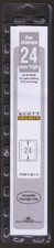 Stamp Mounts Scott 215mm x 24mm Clear 22 Strips Unused