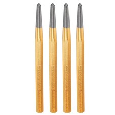 4er-Set für Center Punch 5mm Durchmesser 150mm Länge aus Stahllegierung