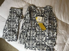 Kate Quinn Organic Pajamas Channukah Set Sz 7