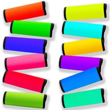 Luggage Handle Wrap 12 Pack-Bulk Luggage Handle Wraps for Suitcases Neoprene ...