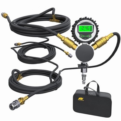 4Fach Reifenfüller mit Digital Manometer   Gleichzeitiges Aufpumpen & Druckau...