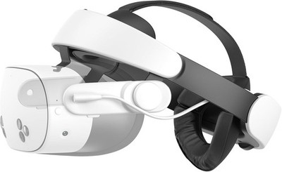 KIWI H4 Boost Battery Head Strap for Meta Quest 3/3s Dual Fast Charge Comfort