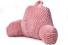 Reading Pillow for Bed, Adults Back Pillow for Sitting up, Husband Pillow for Co