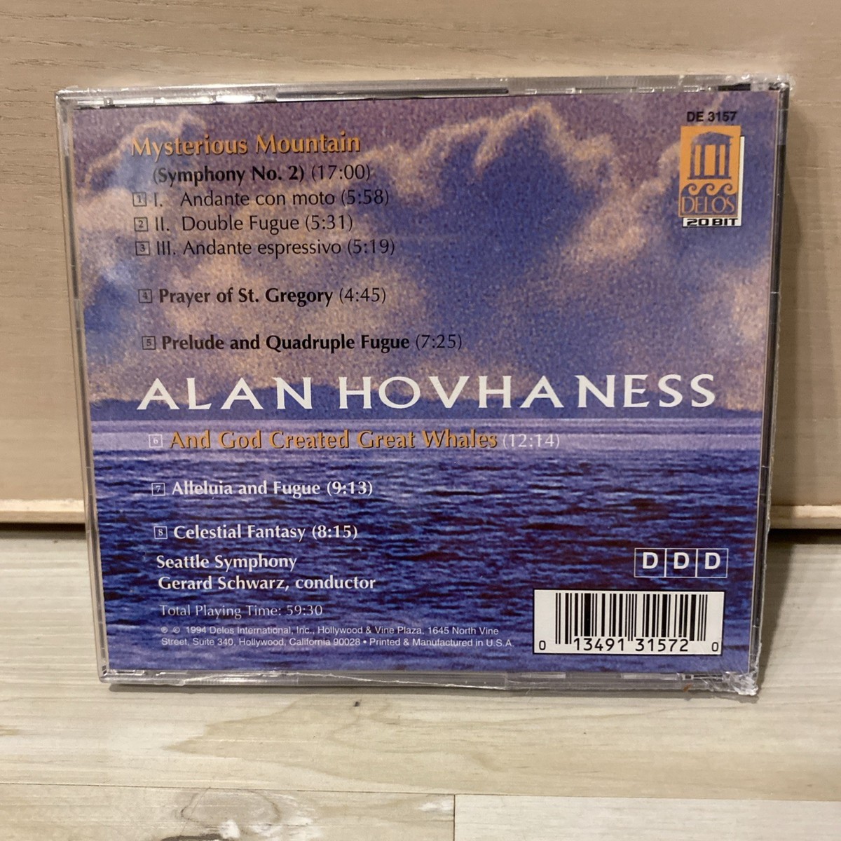 Mysterious Mountain by Hovhaness / Schwarz / Seattle Symphony (CD