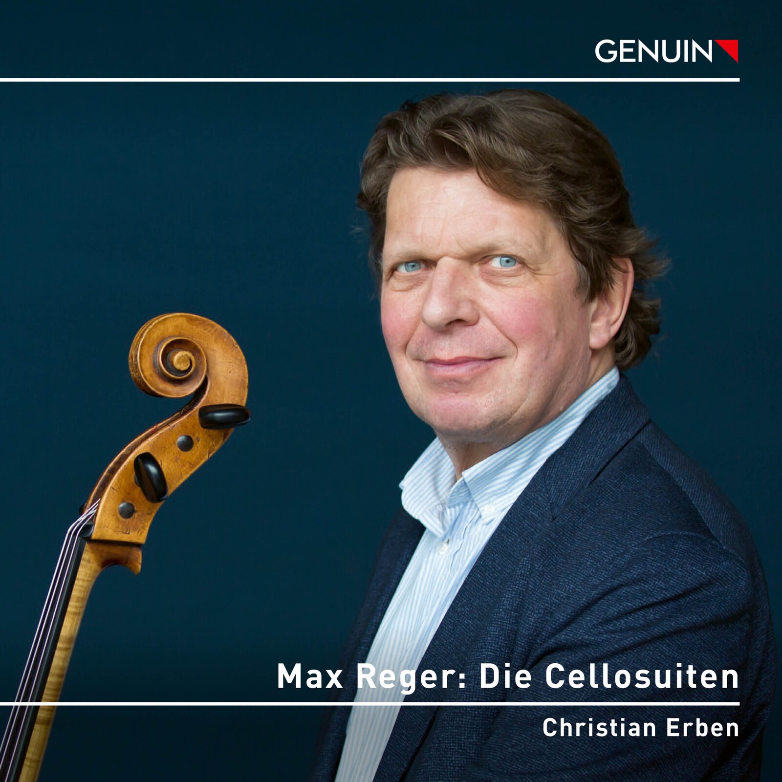 GEN24882 Christian Erben Reger: 3 Suites For Solo Cello, Op. 131c CD GEN24882