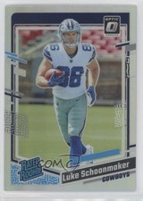 2023 Panini Donruss Optic Rated Rookie Holo Prizm Luke Schoonmaker #227 05is