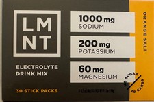 LMNT Stick Packs (30 Ct) Orange Salt - Brand New box