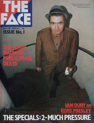 THE FACE MAGAZINE MAY 1980 ISSUE 1 ORIGINAL . SPECIALS JOHNNY ROTTEN THE CLASH