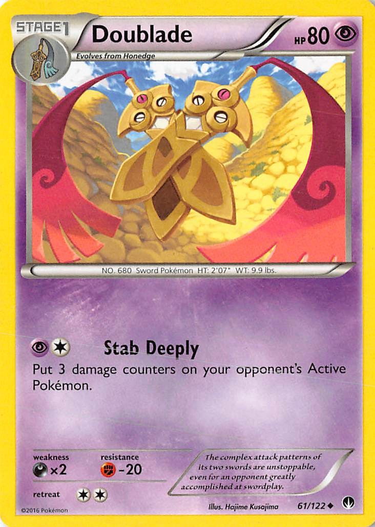 Doublade Uncommon XY - BREAKpoint 61/122 MP