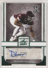 2022 Leaf Ultimate Draft Emerald Spectrum 28/35 DeMarvin Leal #BA-DL1 Auto 00em