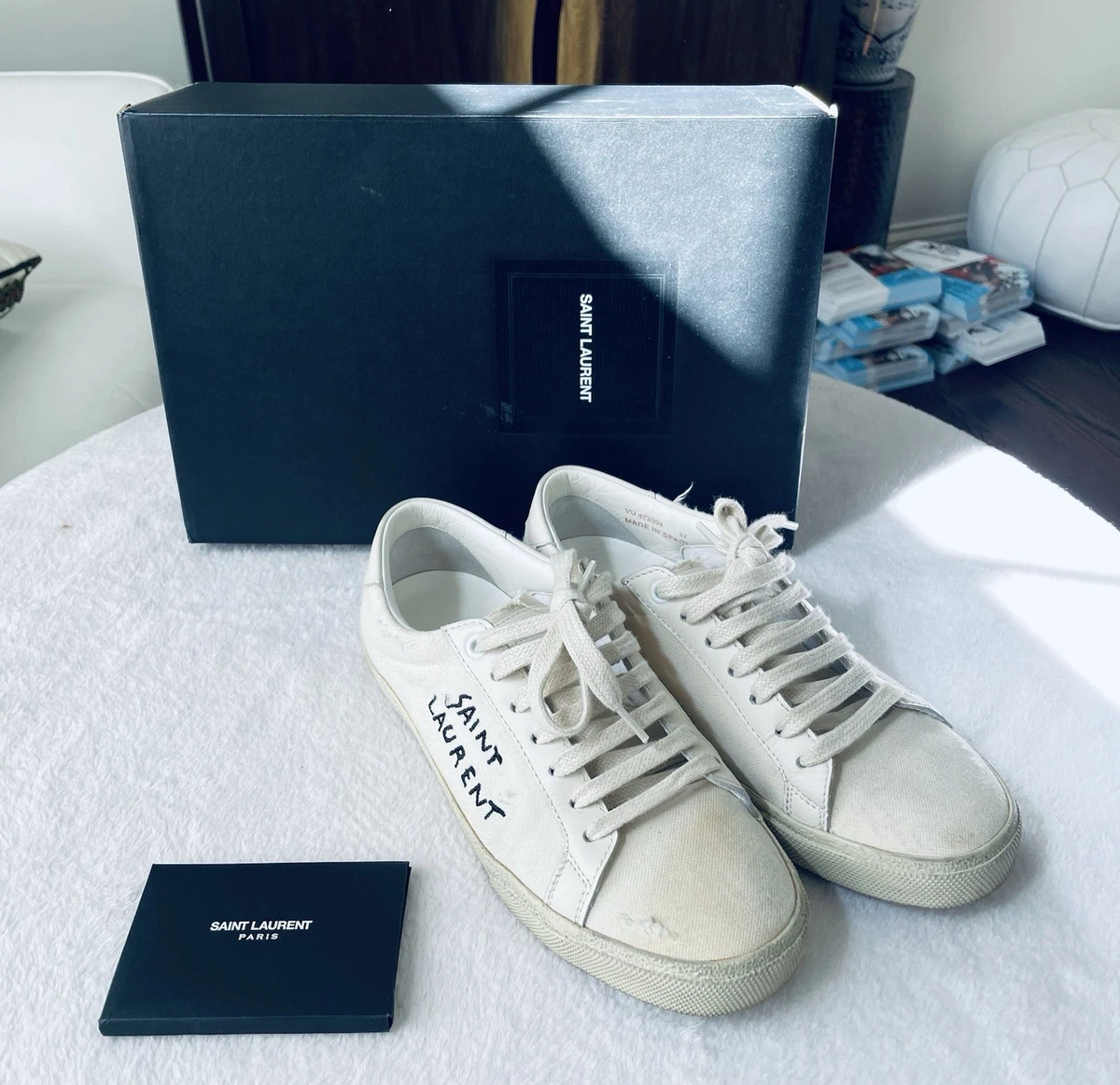 Saint Laurent White Athletic Shoes for Women for sale | eBay