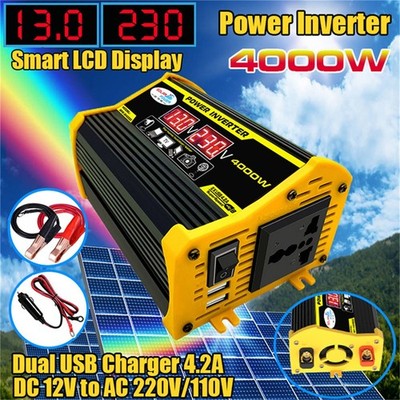 Power -Wechselrichter -Kit Home Grid System LED -Bildschirmanzeige Multi -Schutz