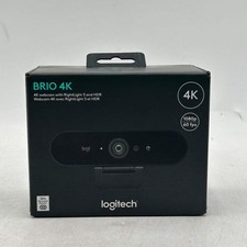 New Logitech Brio 4k Computer Webcam 960-001390