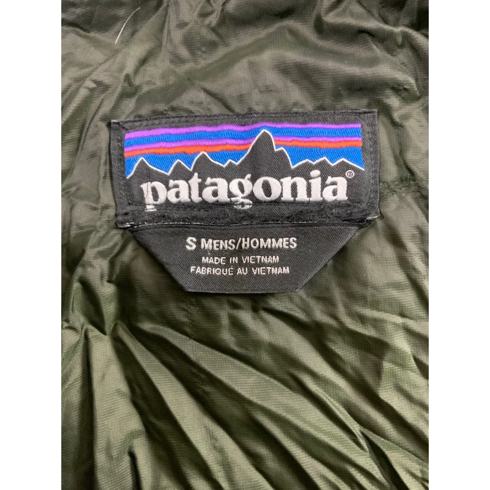 Chaqueta con Capucha Patagonia Nano Puff Para Hombre Pequeña Verde Acolchada (TEÑIDA Verde) 84222 Foto 3 de 4