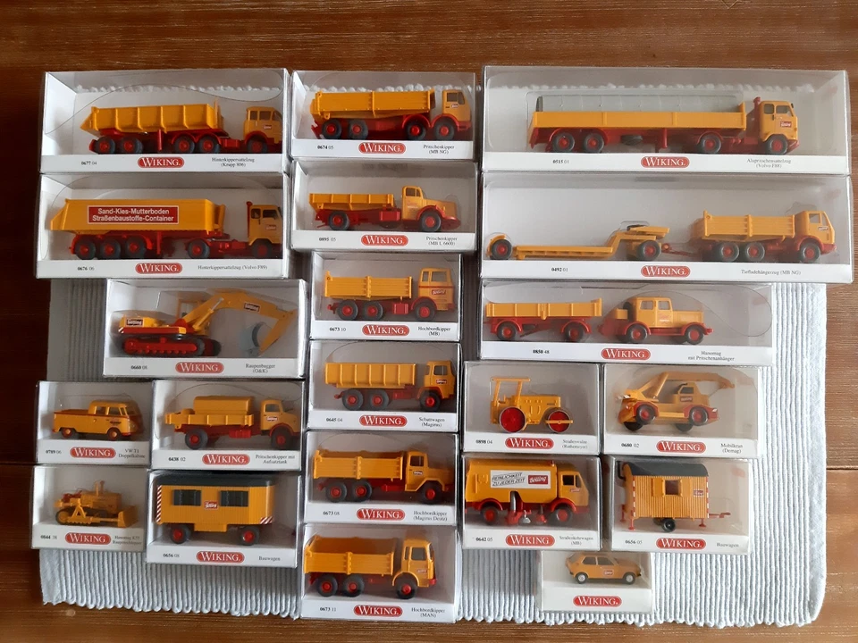 1:87 Wiking Konvolut Bölling 21teilig alle Neu in OVP