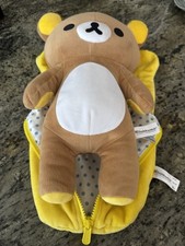 Rilakkuma Plush Bear With Zipper Pouch San-X2018 Kawaii Plush Toy
