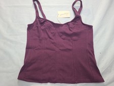 Women's Corset Tank Universal Thread Burgundy Size XXL