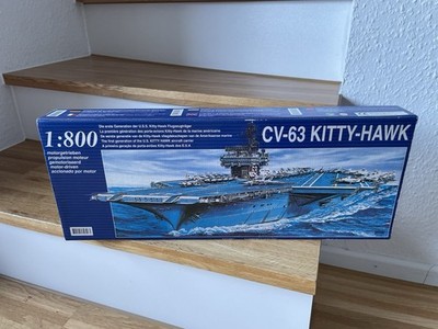 Bausatz Flugzeugträger CV-63 Kitty-Hawk Maßstab 1:800 Belamonte Neu / OVP