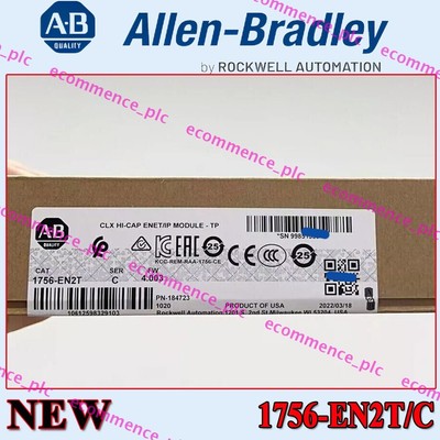 New In Box AB 1756-EN2T /C ControlLogix EtherNet/IP Module Sealed Fast Shipping