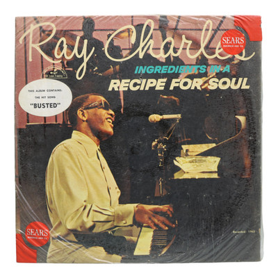 Ray Charles Ingredients In A Recipe For Soul LP ABC-Paramount ABC 465 VG