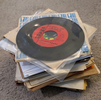 60 1950s 1960s Rock Pop Doo wop 45 RPMs 7'' Ink Spots Kingston Trio Cowsills