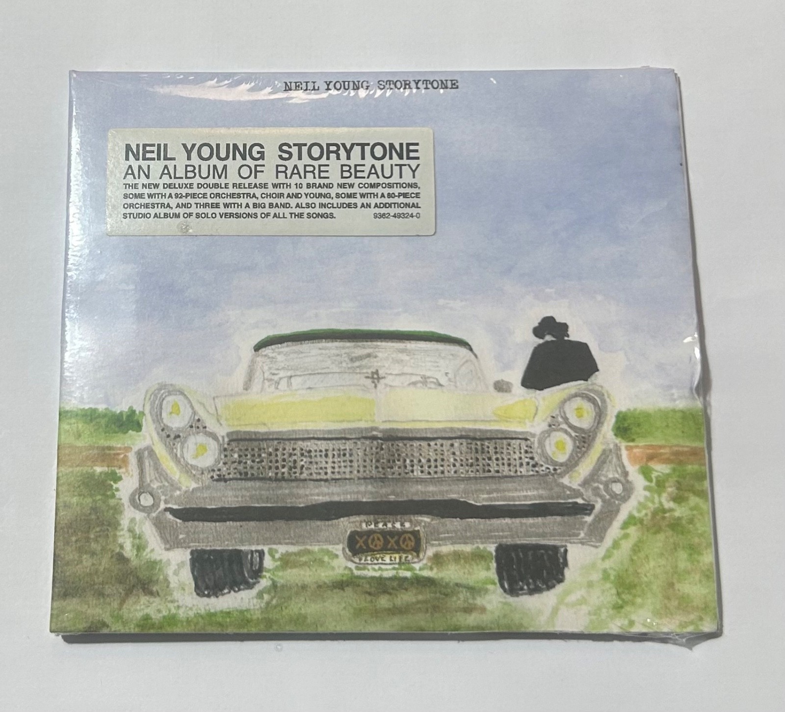 NEIL YOUNG STORYTONE CD ALBUM DIGIPAK NEW AND SEALED FREE POST