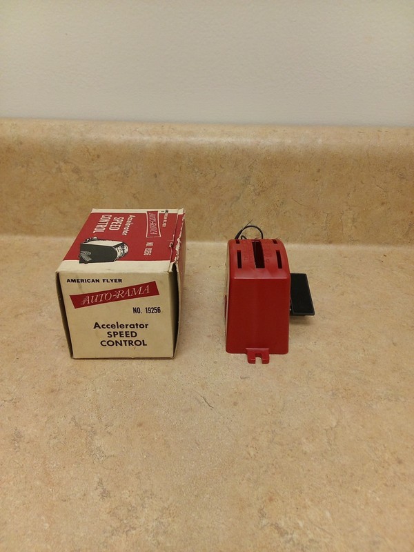 Vintage AC Gilbert  NOS Accelerator Speed Control 19256 Auto-Rama  Free Shipping