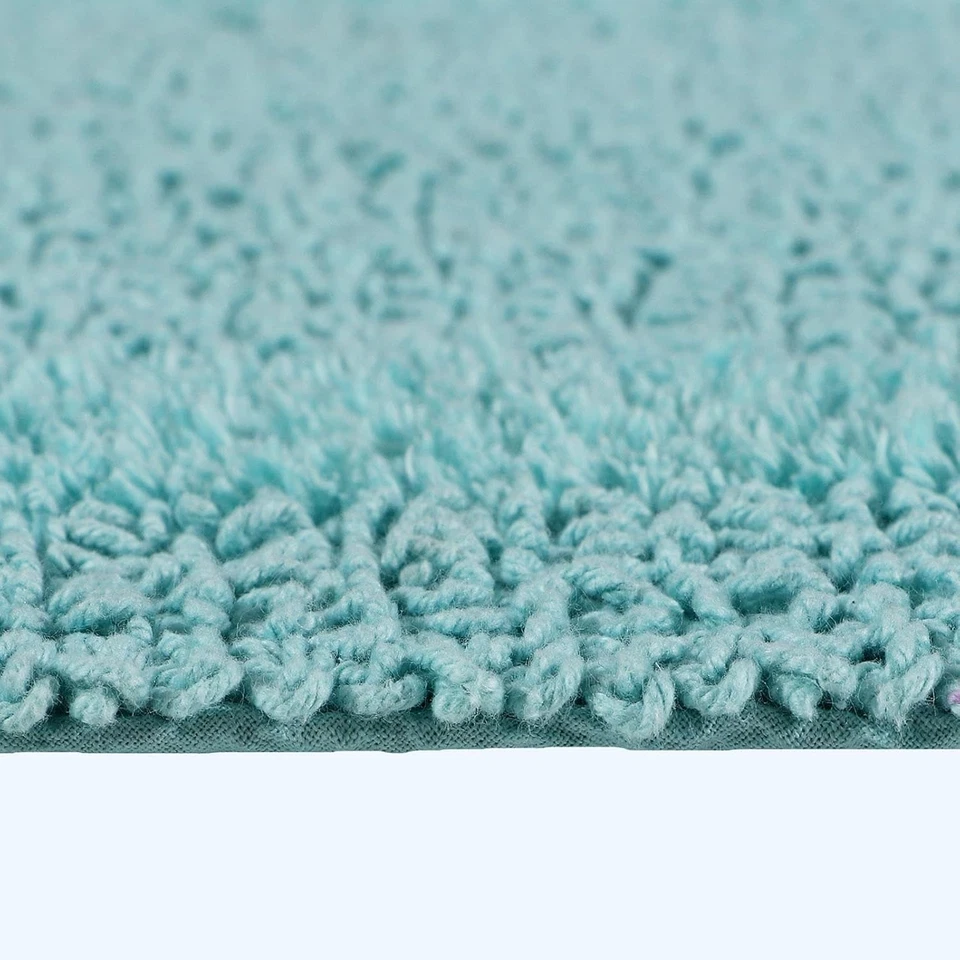 Tappetino Da Bagno Rotondo, Lussuoso, 1600 G/M², Extra Morbido, 100% Cotone, Rev - Immagine 4 di 4