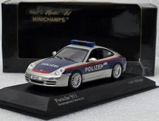 Porsche 911 (996) Austria Polizei 2004 Silver 1:43 Minichamps 400063090  (15)