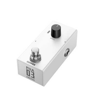 Donner EMBARK 03 Phaser Guitar Pedal, DIY Shell, Electric Guitar, Analog... 
