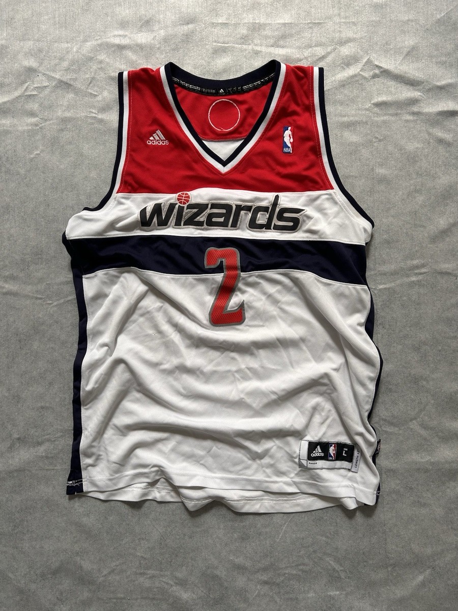 adidas Washington Wizards John Wall #2 L Jersey 2+ Length | eBay