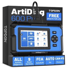  2026 TOPDON ArtiDiag 600Pro All Systems Scan...