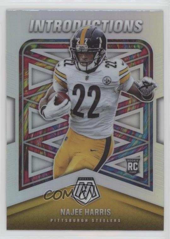 2021 Panini Mosaic Introductions Silver Prizm Najee Harris #I-9 0q4s