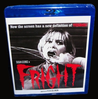 NEW RARE OOP SCREAM FACTORY SUSAN GEORGE FRIGHT HORROR MOVIE BLU RAY 1972